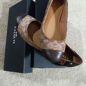 Chestnut Coach slip on shoes